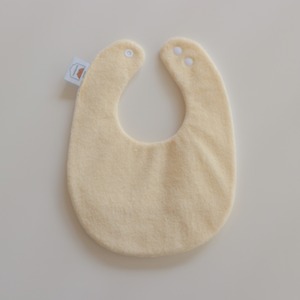 【完売】つみきどうぶつのおめかしbib（たんぽぽ）