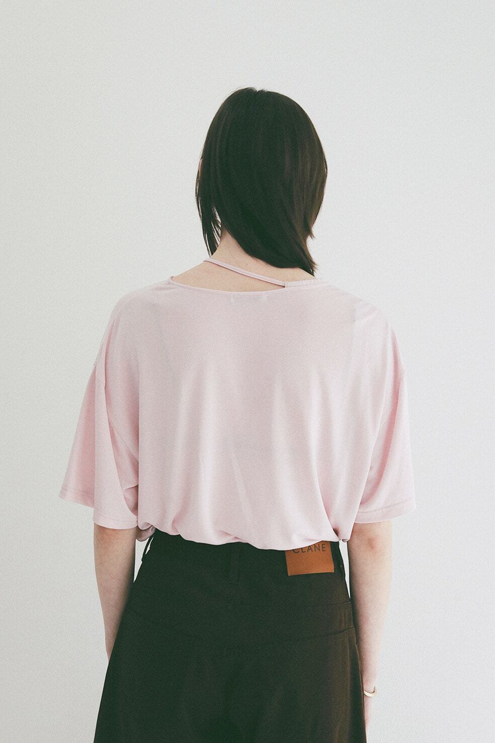CLANE DROOP THIN CODE SOFT TOPS | FLICKA ASHIYA