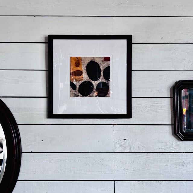 Framed Etching Print 銅版画のアートフレーム