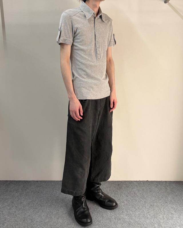 【5351 Pour Les Hommes】snap polo shirt