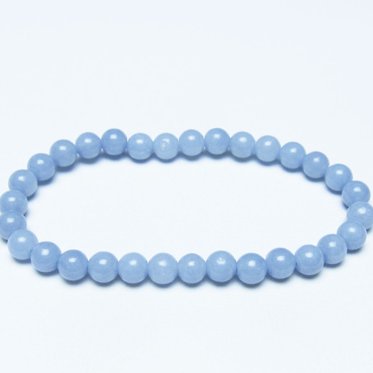 エンジェライト ブレスレット 6mm 一点物 メール便可 111-49474