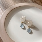 【6月 誕生石カラー ブルームーン】バースデーカラードロップピアス・イヤリング｜サムネイル1