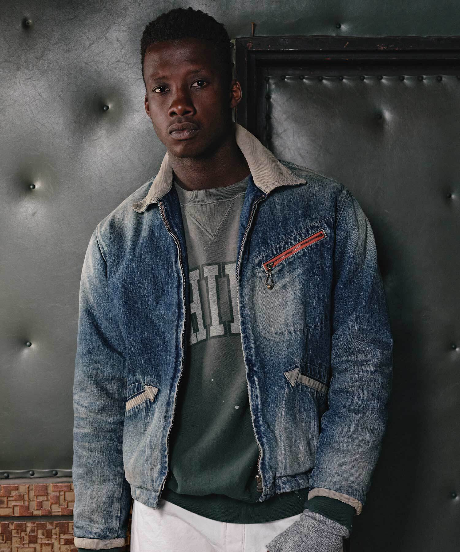 Last One】AMK EARLY DENIM SPORTS JK AMK アーリー デニム スポーツ