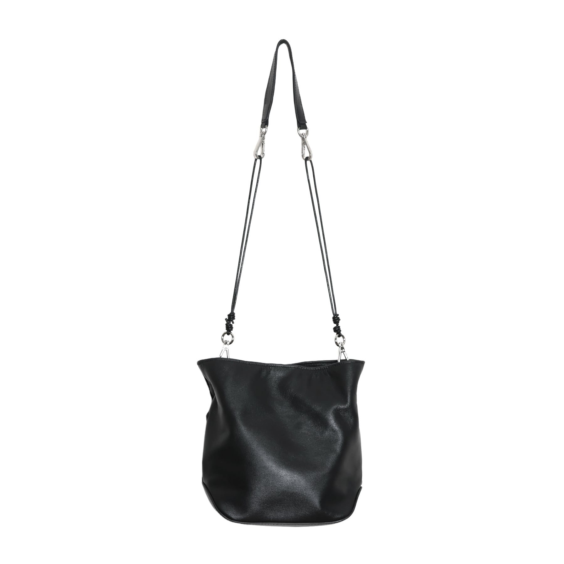 real leather warped bottom 3way bag [wam8] / Y2412ARB64 | YArKA