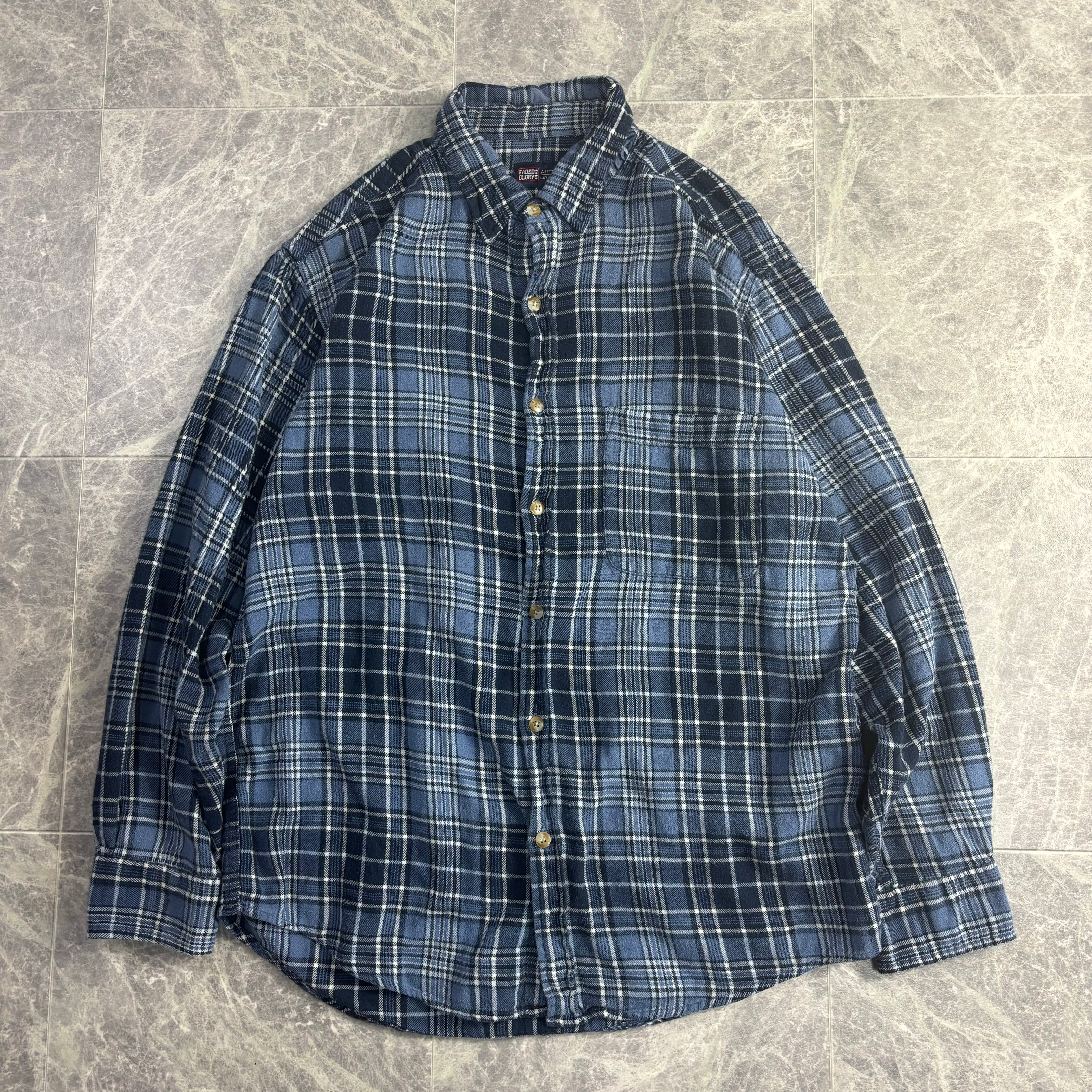 90s FADED GLORY flannel shirt