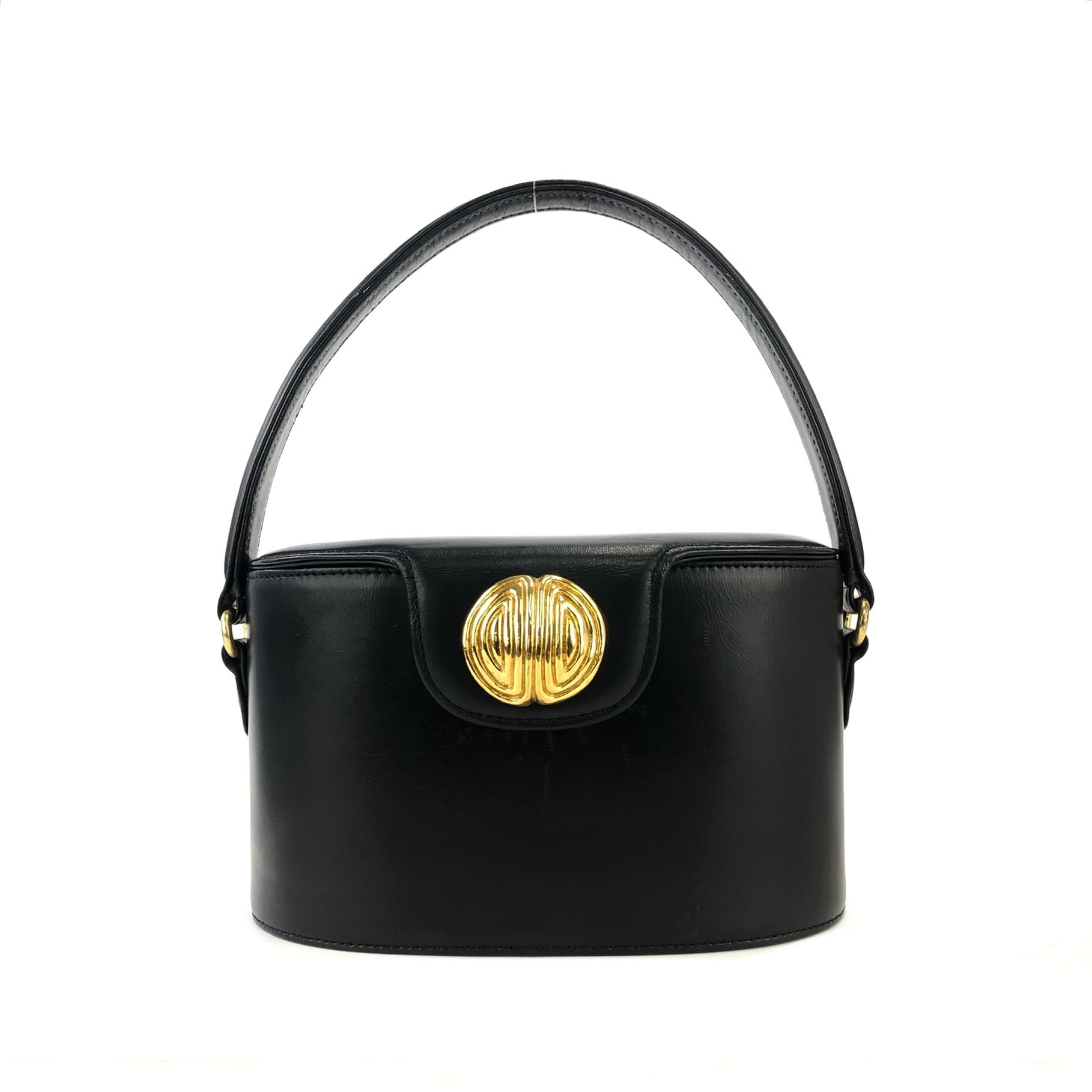 GIVENCHY ジバンシィ ロゴ ボタン バニティ レザー ハンドバッグ ブラック vintage ヴィンテージ オールド nx8uri | VintageShop solo powered by BASE GIVENCHY ジバンシィ ロゴ ボタン バニティ レザー ハンドバッグ ブラック vintage ヴィンテージ オールド nx8uri | VintageShop solo powered by BASE