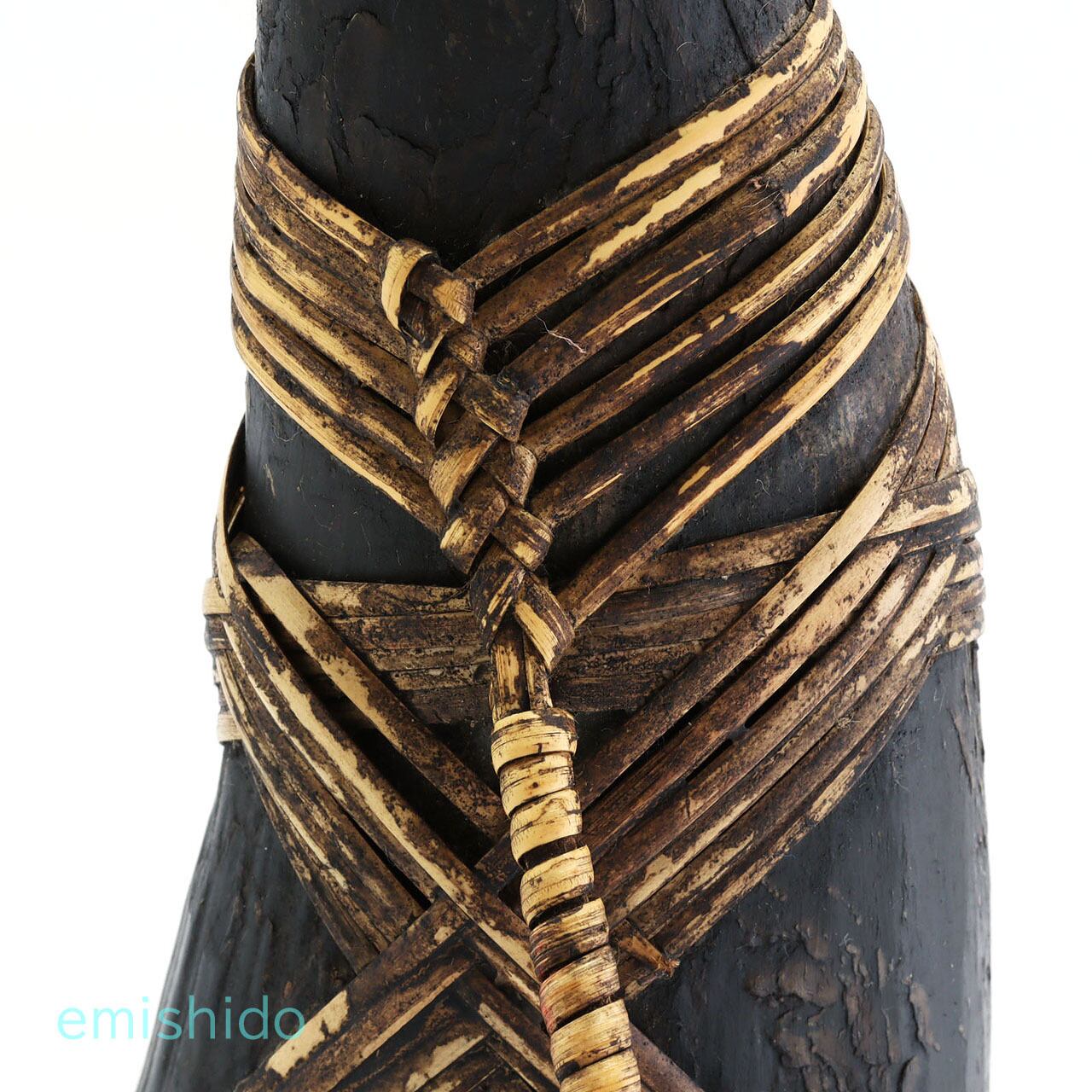 ナガ族。角の容器 0115-OG170 | ゑみし洞