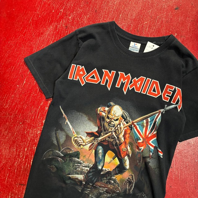 IRON MAIDEN バンドTシャツ　黒　アイアンメイデン　エディ　