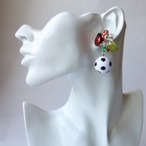 LOVE SOCCER　ピアス／イヤリング