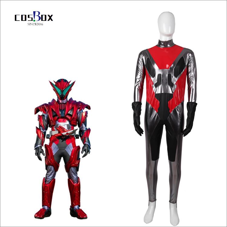 全身タイツ 手袋 ベースマスク 仮面ライダー迅 バーニングファルコン Kamen Rider Jin 全身タイツ コスチューム Cosplay Cosbox