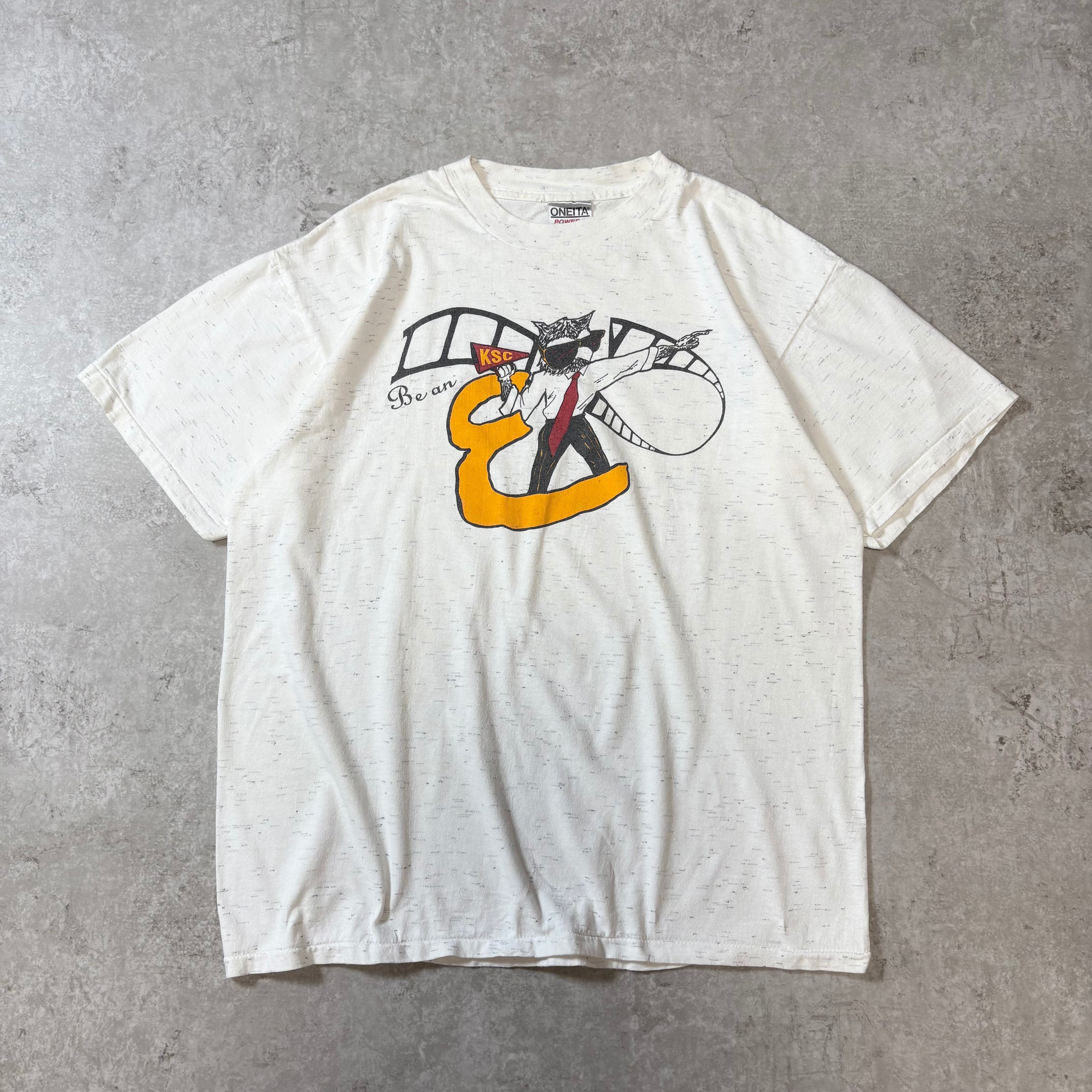1990s ケネソー州立大学のエンターテイメント委員会のTシャツ "Made in USA"