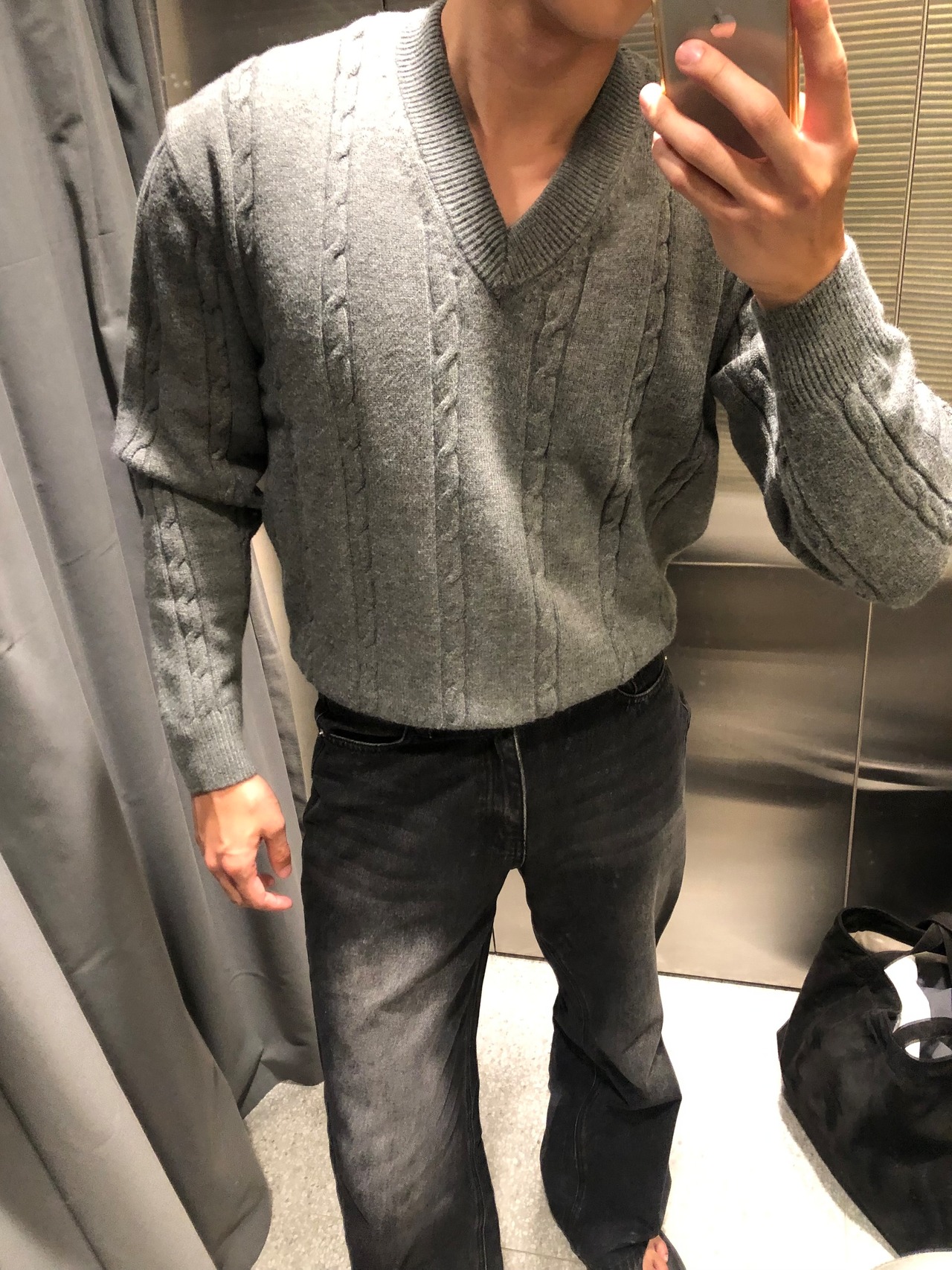 Standard Twist Vneck knit(8color) - 14