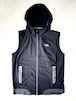 US規格 THE NORTH FACE フーデッド ソフトシェルベスト M ブラック ノースフェイス 裏フリース マウンテンアスレチックス 止水ジップ