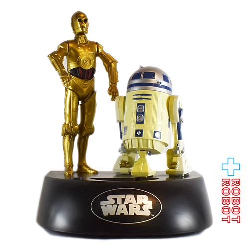 スター・ウォーズ C-3PO & R2-D2 トーキングバンクフィギュア 貯金箱 1995 不可動 ボロ箱付き シンクウェイ社