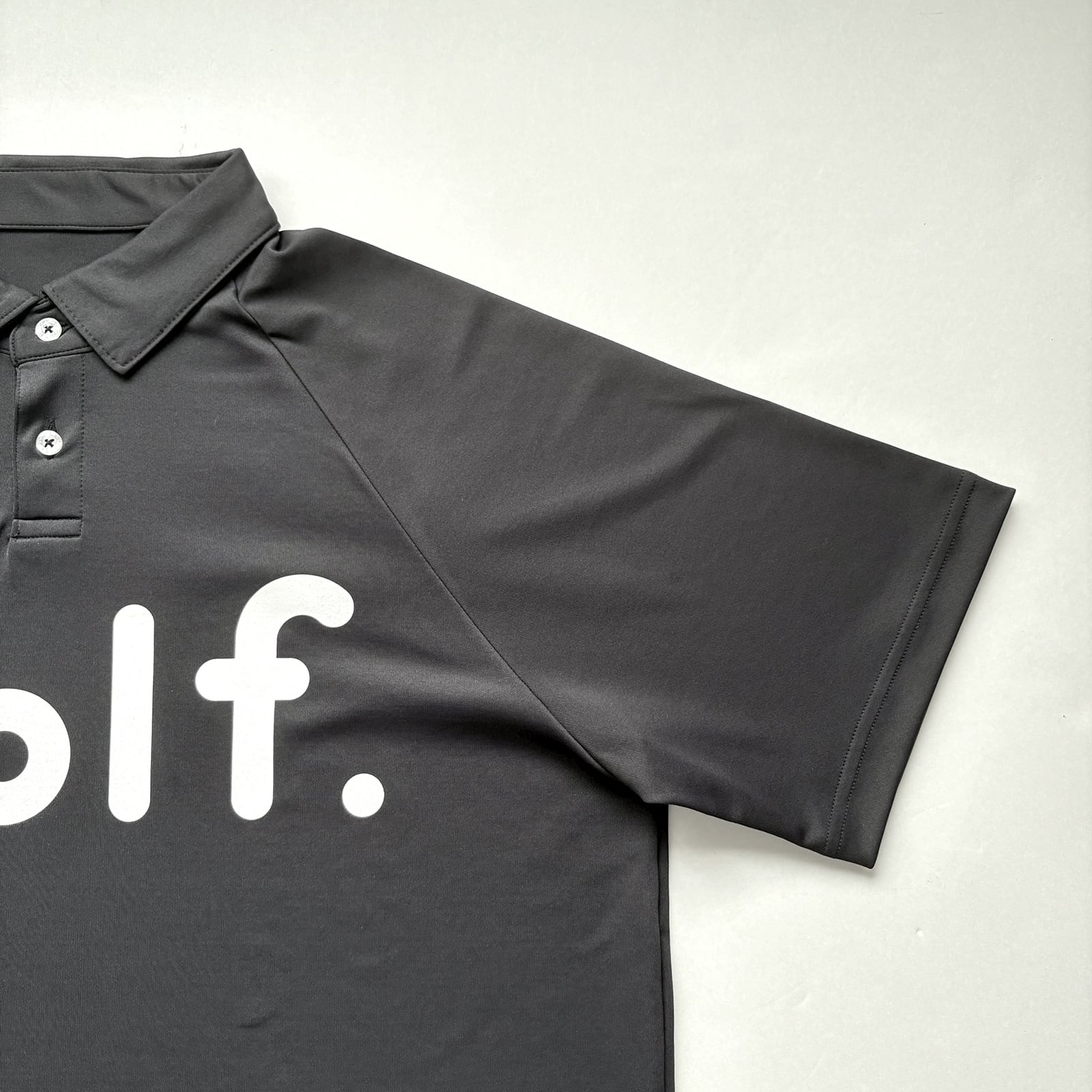 8gshoot エイジシュート LOGO PRINT POLO SHIRT LOGO PRINT POLO SHIRT -CHARCOAL- | 8G SHOOT WEBSTORE
