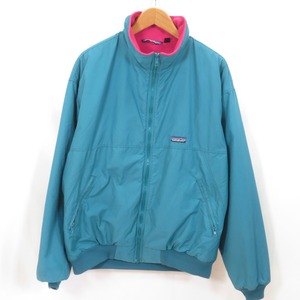 80s patagonia USA製 シェルドシンチラジャケット sizeXL/パタゴニア 0802