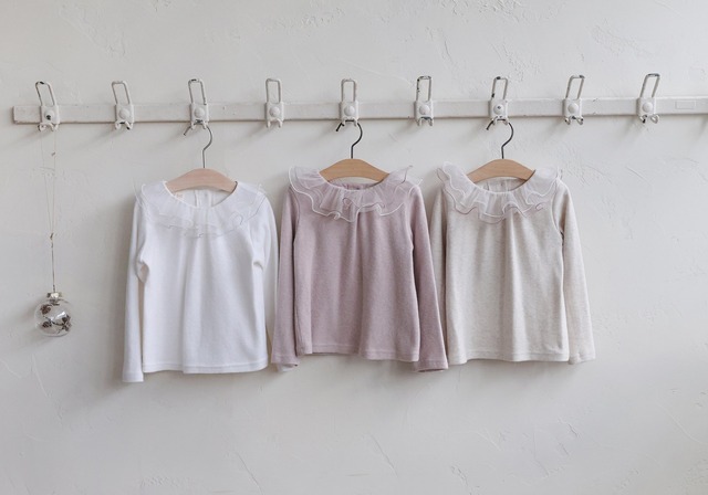 【取寄】flo｜evelyn tee｜エブリンTシャツ｜90-140｜1-7y