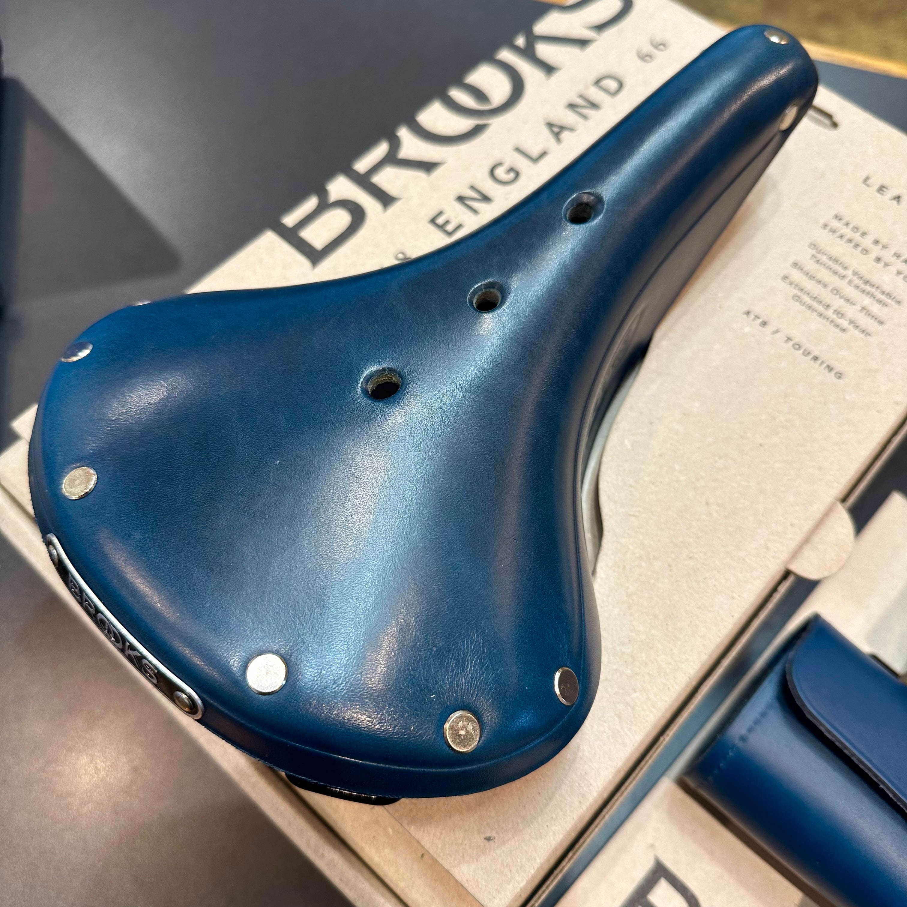 BROOKS Limited Color【TEAL】サドル & グリップ & バッグ の