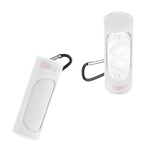 【数量限り】kwmobile イヤホンケース Nothing Ear (Stick)対応 ケース - ワイヤレスイヤホン シリコン 落下防止 透明