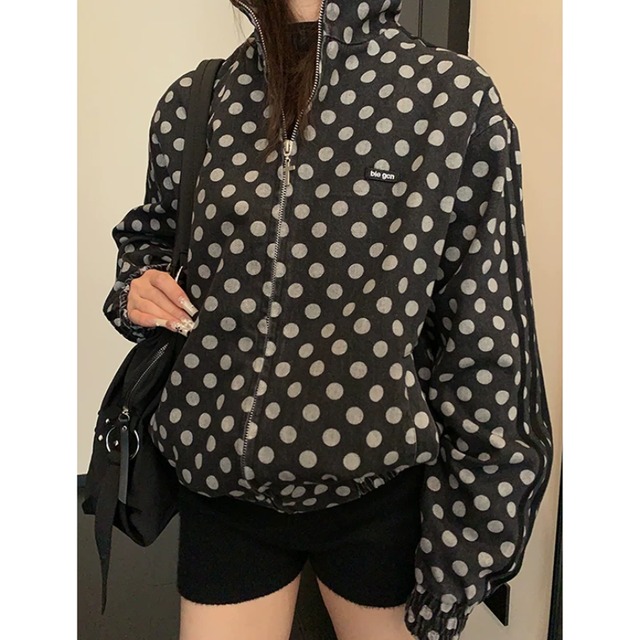 dot denim jacket　ドットデニムジャケット　J2141