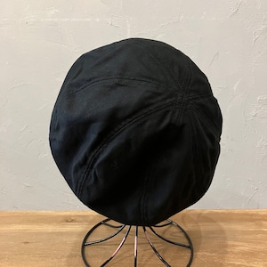 ORANGE FACE CLOTH TWIST BERET