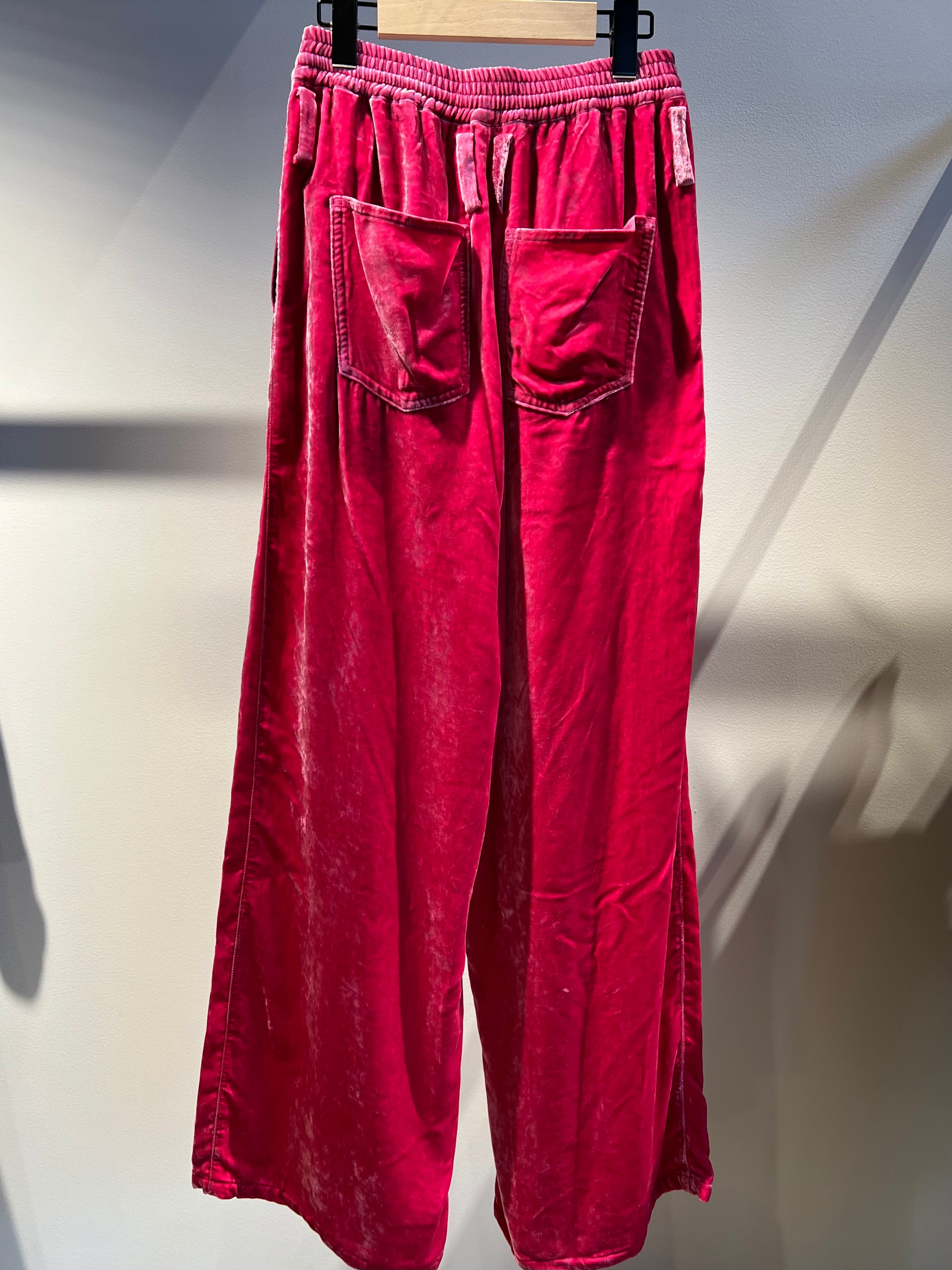 23AW】MASU エムエーエスユー / VELVET ZIPPER EASY PANTS | TRENT
