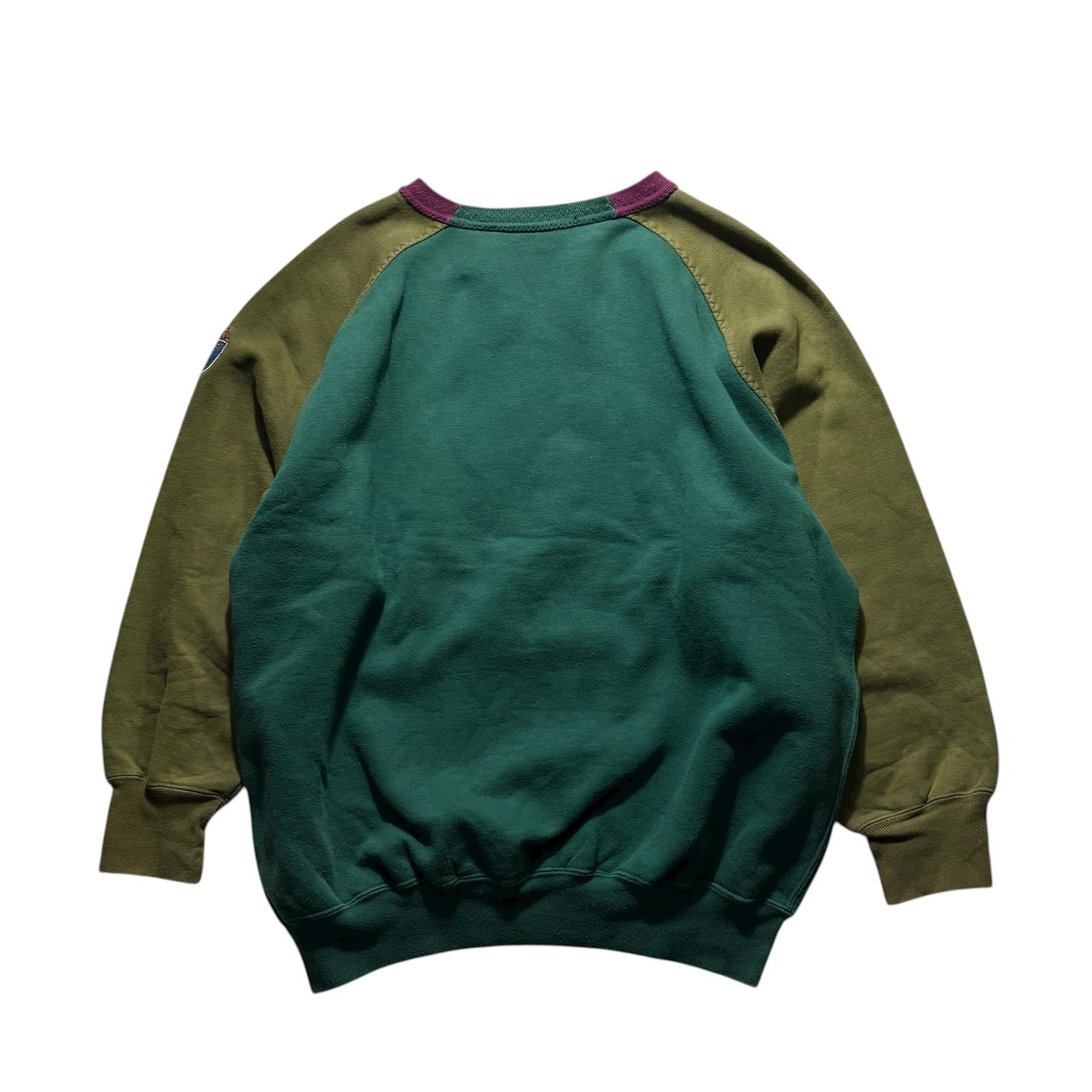 vintage BEST COMPANY bicolor sweat shirt