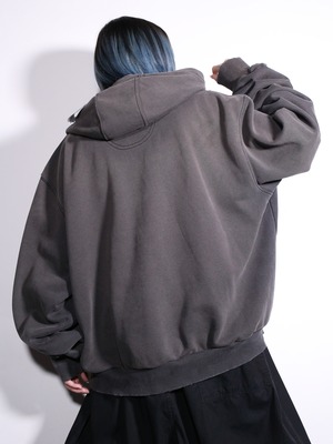 REMAKE / ”Carhartt” side-zip pocket hoodie