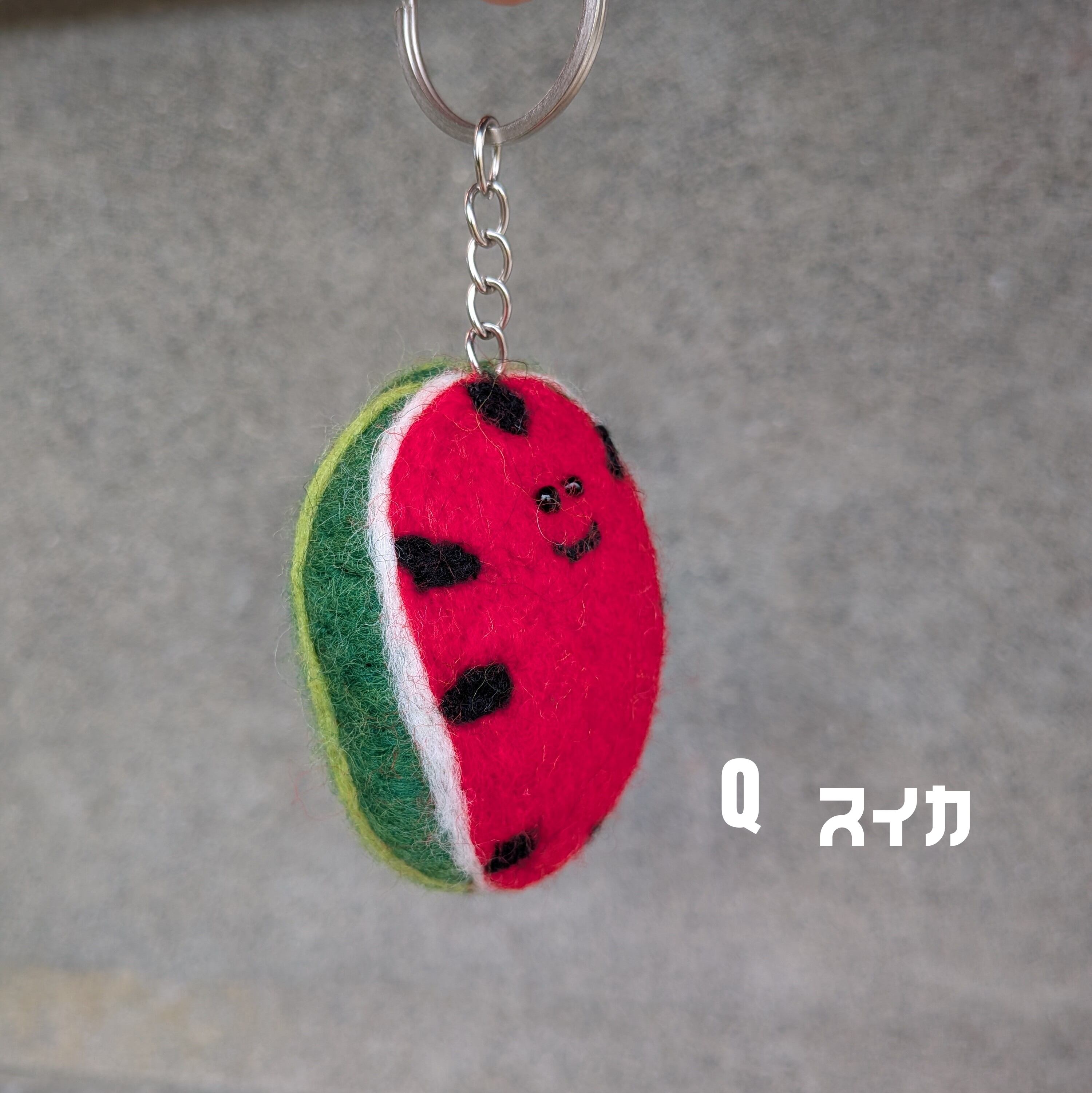 羊毛フェルト キーホルダー 野菜と果物 ハンドメイド | Himalayan Organic