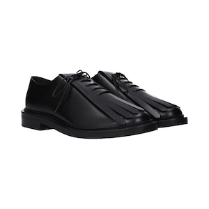 MAX MARA マックスマーラ レディース レースアップシューズ レザー ブラック