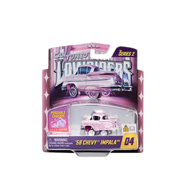 CarTuned 1:64【③1987 Chevy C10】 Lowriders SHOW GLOW Series 2