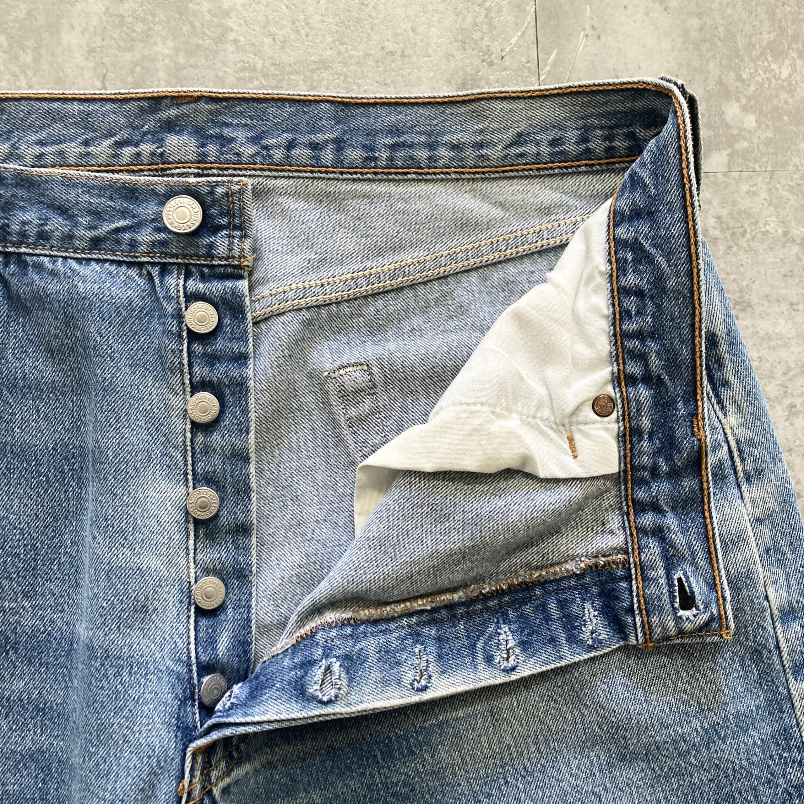 W38 L34】90s US.Levis 501 リーバイス ボールドウィン工場(653