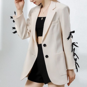 リボンスリーブジャケット 23145