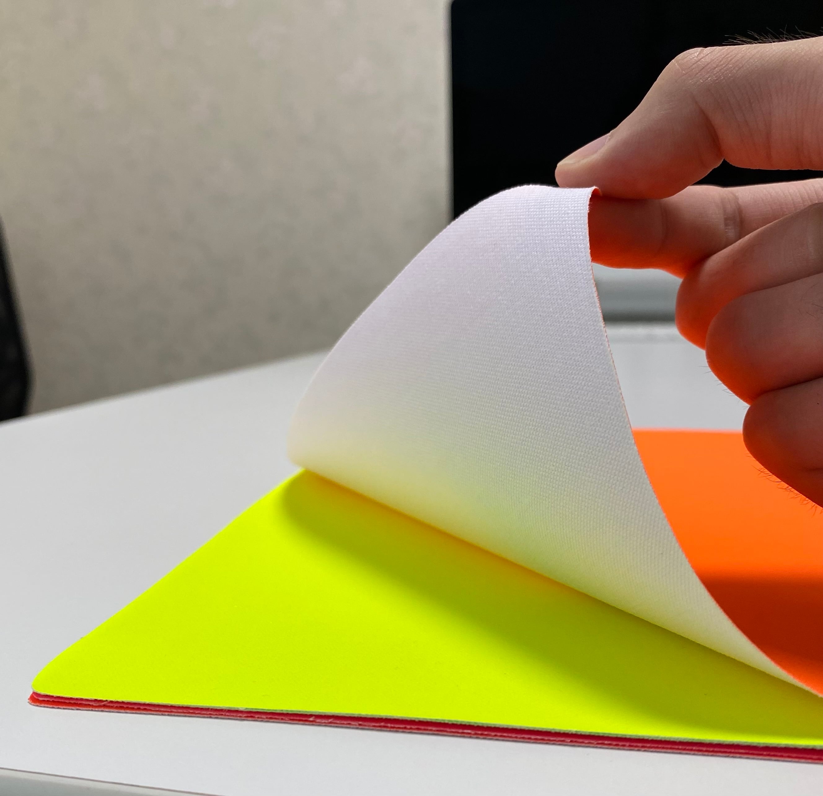 ユニチカスパークライト オープンレンズ型 反射クロス（蛍光5色