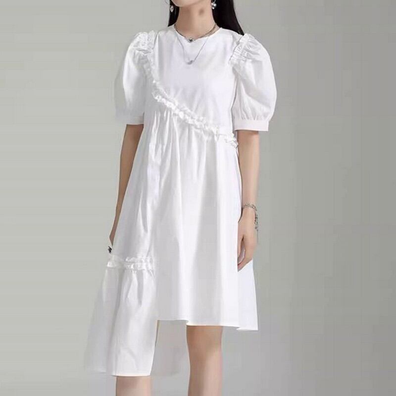 アンバランスロングワンピース A0322