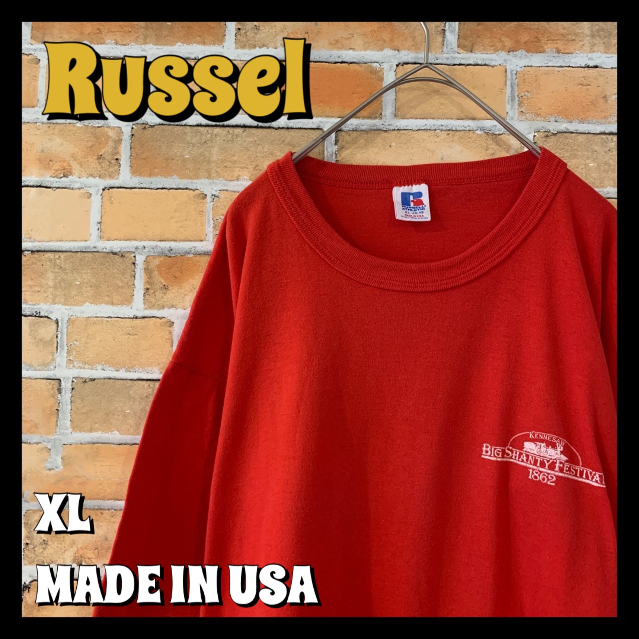 【russel】90s ビンテージ Tシャツ USA製 XL USA製