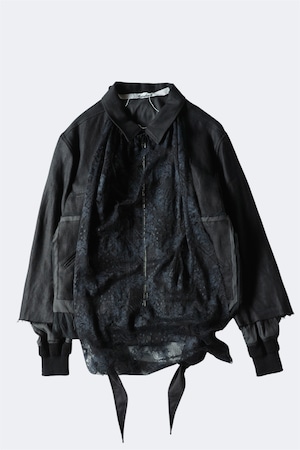 Midorikawa 【ZIP BLOUSON -BLACK-】