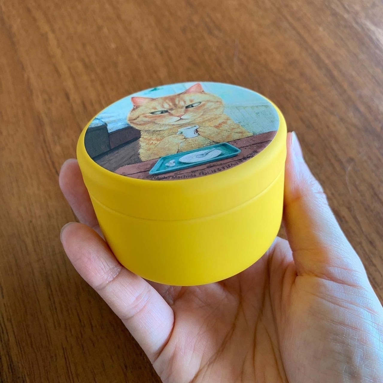 町田尚子 小物入れ缶 | 奈良の愛らしい猫のお店 猫雑貨さんちこ