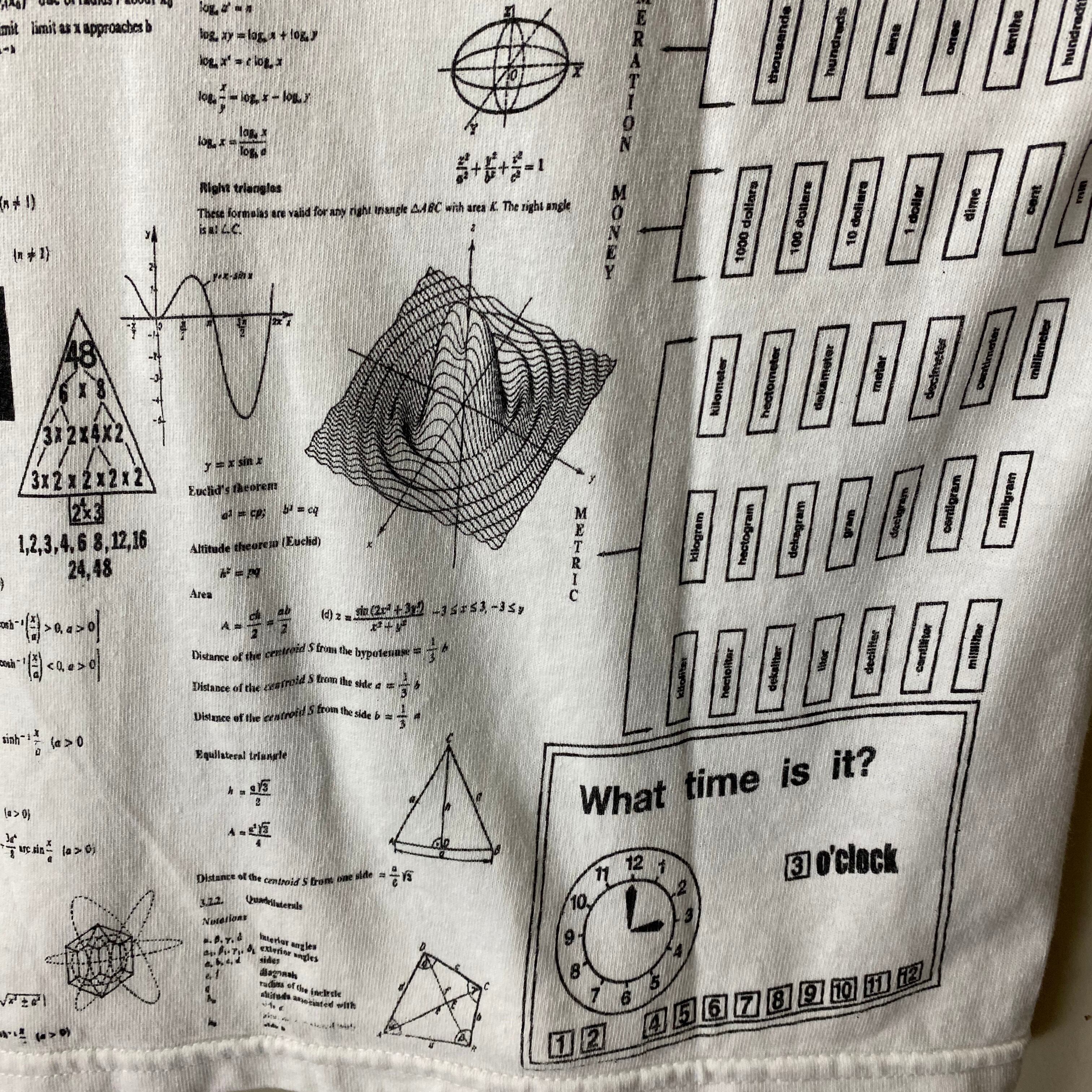 math hurt test answer t-shirt” full print tee | NOIR ONLINE