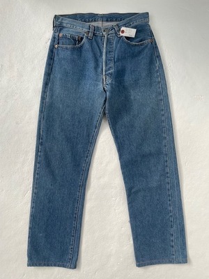 M-107  リーバイス Levis501古着 1980年代赤耳 米国製刻524　W 79cm  股下 73cm　