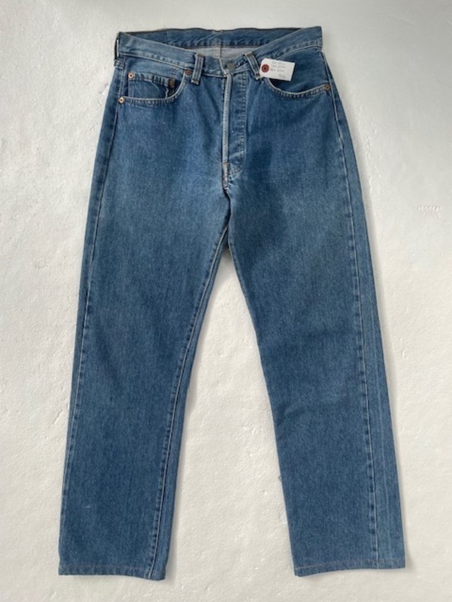 M-107  リーバイス Levis501古着 1980年代赤耳 米国製刻524　W 79cm  股下 73cm　