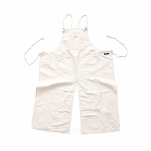 NAPRON SPLIT APRON-WHITE-/ナプロン/スリットエプロン