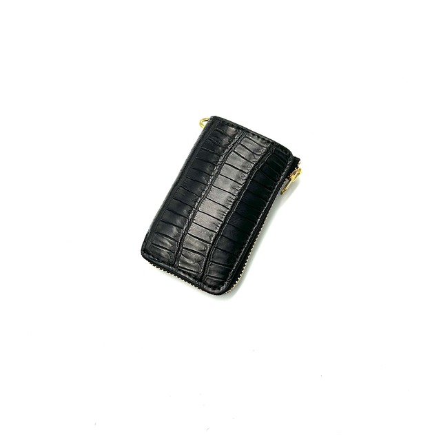 YONZY LZ キーケース スクラッチレザーターコイズYZLZK