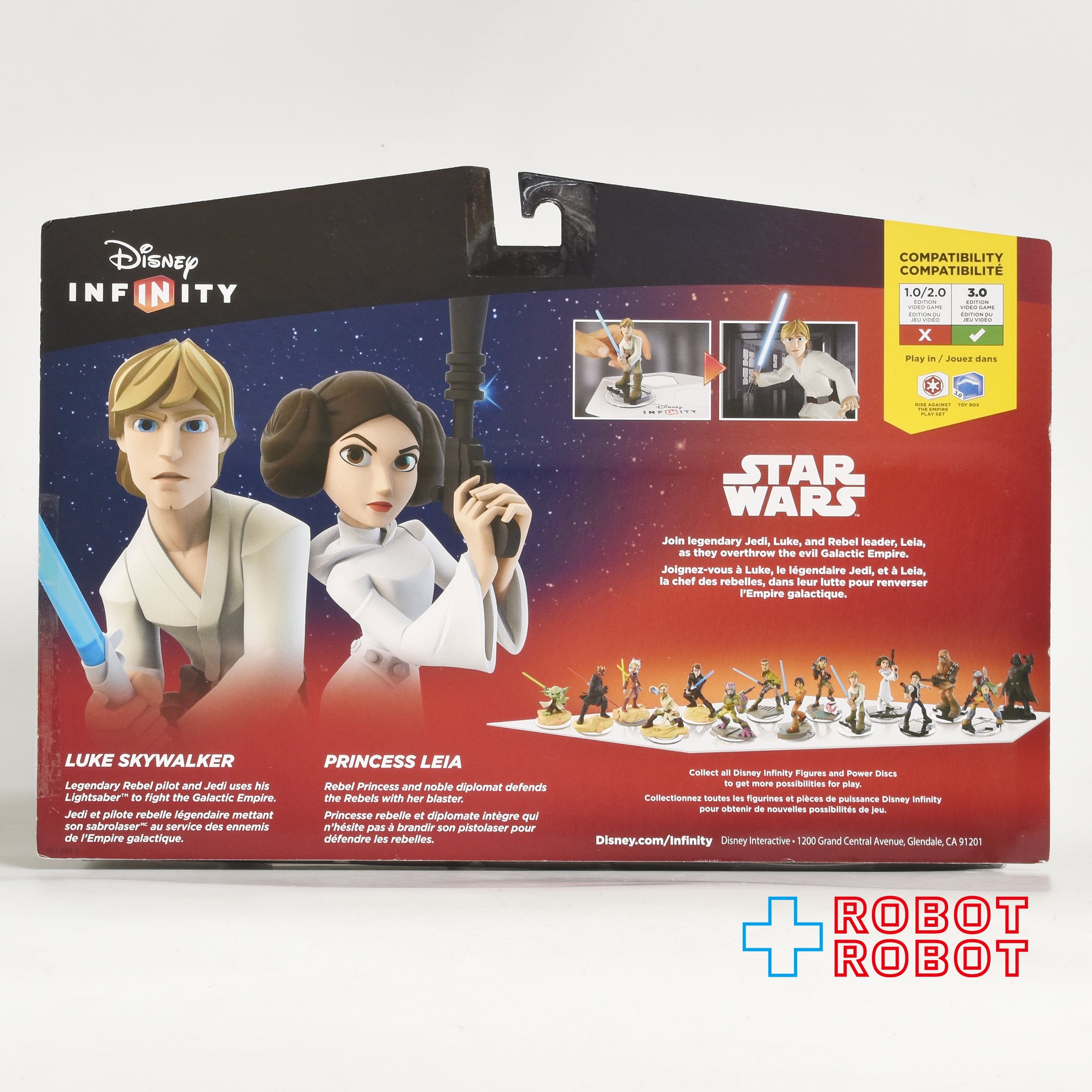 Disney infinity 3.0 スターウォーズフィギュア　2体 ディズニー インフィニティ3.0対応 スター・ウォーズ キャラクター