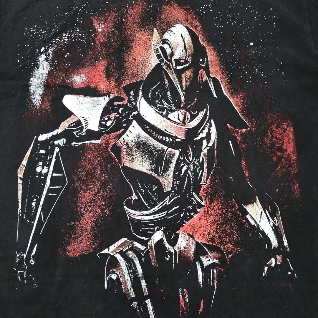 スターウォーズ ビンテージ加工Tシャツ S 実寸XLぐらい グリーヴァス
