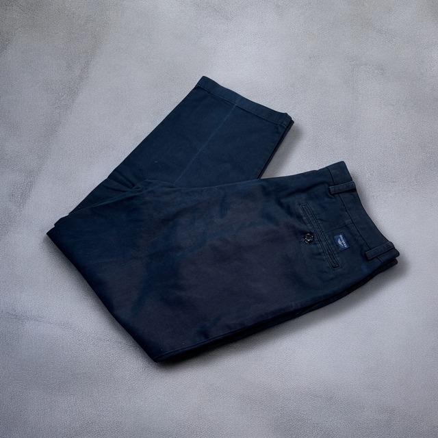 DOCKERS 2TAC CHINO PANT Black W34L30 古着