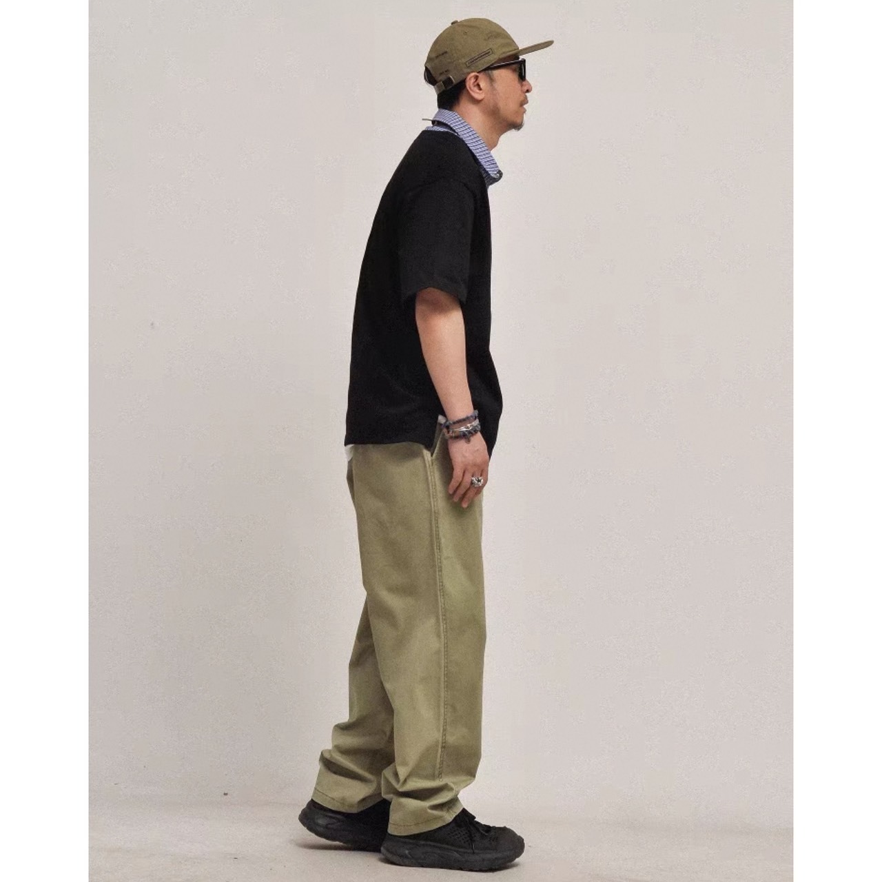 Layered color polo shirt 0796 - 3