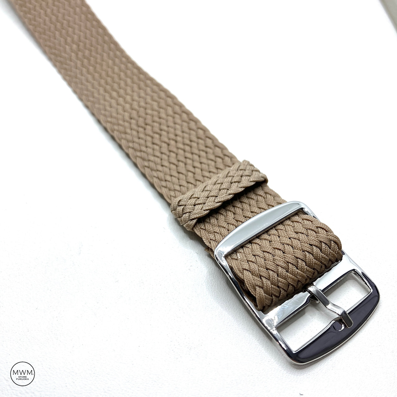 PERLON NATO STRAP パーロンNATOストラップ カーキ 18mm 腕時計ベルト