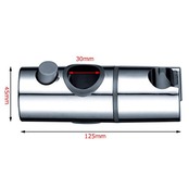 Littleliving シャワー フック 直径30ｍｍのスライドバーに対応 (30mm) (30mm)