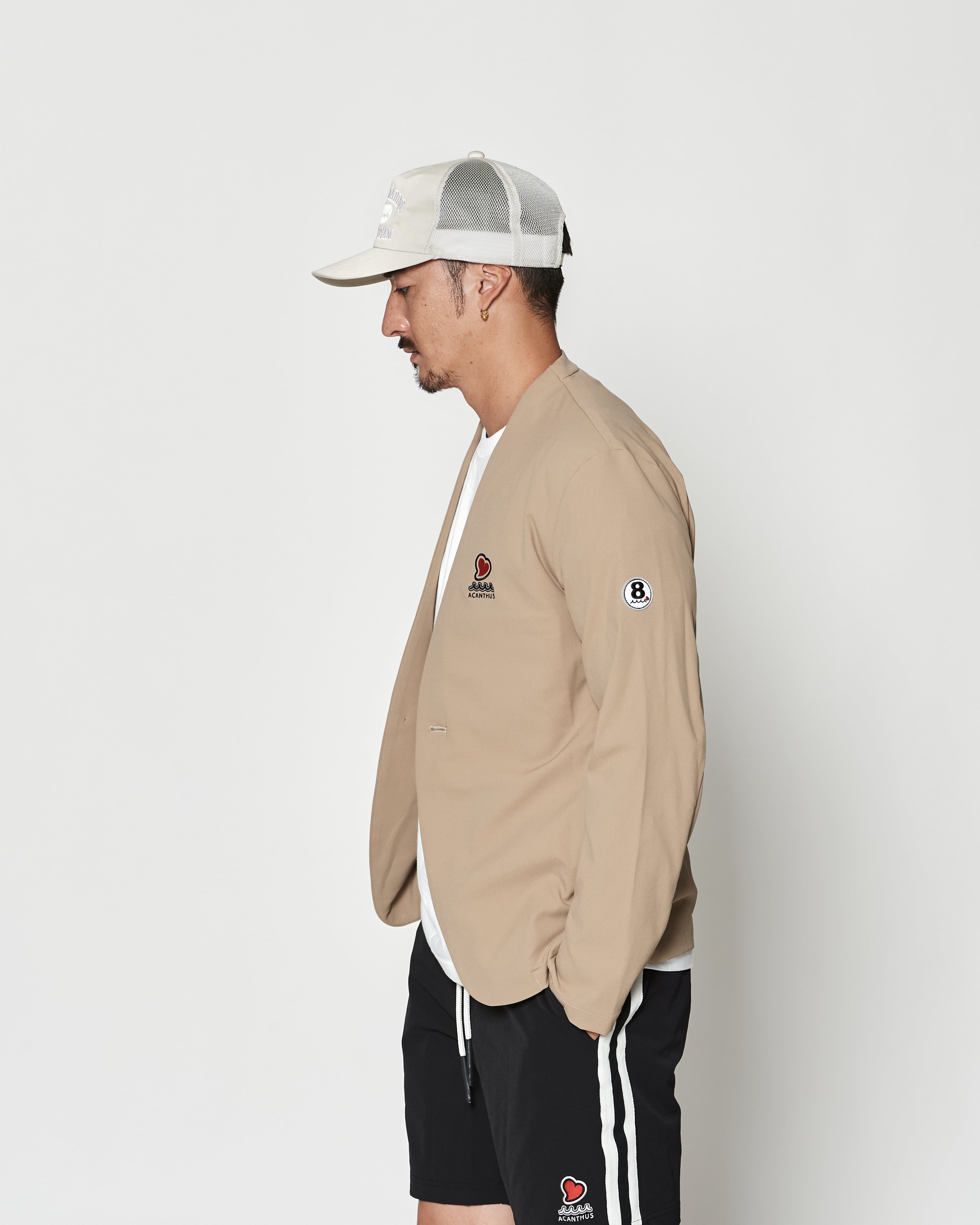 muta MARINE × ACANTHUS sweet ノーカラージャケット | ACANTHUS